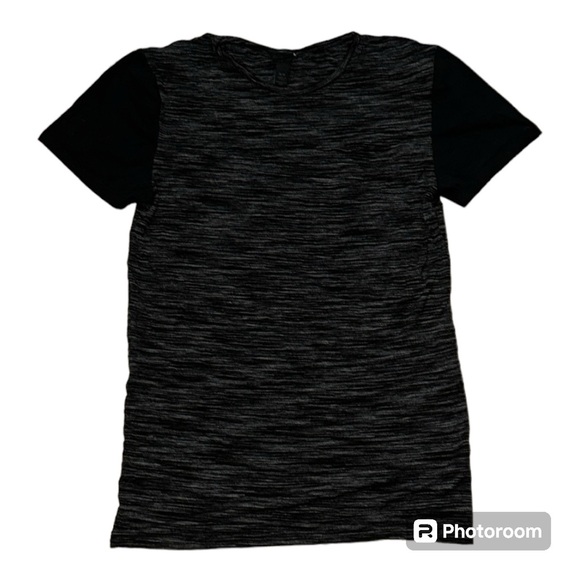 2/$14 💀 | Short Sleeve T•Shirt | Men’s Medium | Black & Grey Heather | Urban ID - Picture 4 of 5